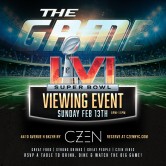 Super Bowl at Czen Restaurant