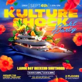 Kulture Shock – Yacht Party