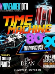 TIME MACHINE at The Dean