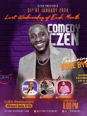 Comedy Czen WEDS – Afterwork Laughs + Happy Hr