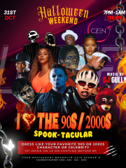 I Love the 90s’s / 2000s Halloween Spooktacular