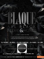 BLAQUE THE ALL BLACK BRUNCH & DAY PARTY