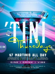 Tini Thursdays at CZEN Englewood : $7 Martinis All Day, Every Week!