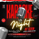 Karaoke Night Weds