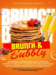 Brunch & Bubbly Sunday